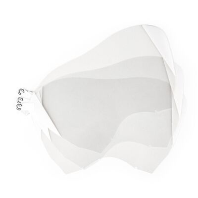 Faceshield Protector, Replacement, Full Face Respirator, Reusable respirator 
