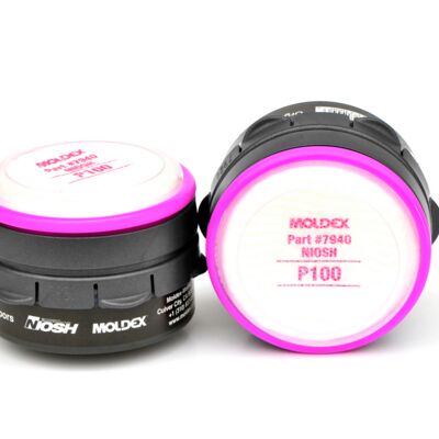 Organic Vapor Cartridge, P100, Disk Filter Combo, half mask respirator, full face respirator, reusable Respirator, Cartridge respirator