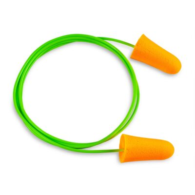 Mellows, Foam Earplugs, Corded, NRR 30, Disposable Earplugs, Small Ears,