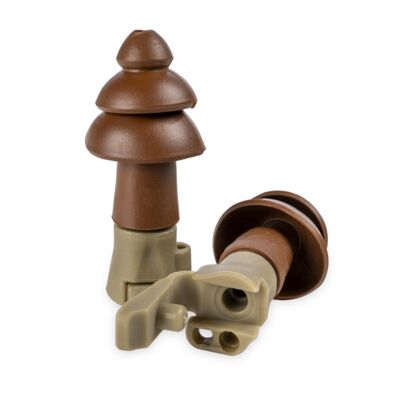 Reusable Earplugs, Battleplugs, Impulse Earplugs, Dual Mode Protection, NRR 24