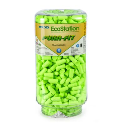 Earplug Dispenser, NRR 33, Compliance, Pura-Fit, 500, Recyclable, Disposable Earplugs, Pura-Fit, Economical