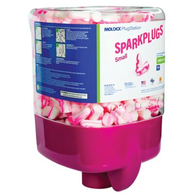 Earplug Dispenser, SparkPlugs, 250, PVC-Free, NRR 29dB, Foam Earplugs, Disposable Earplugs,