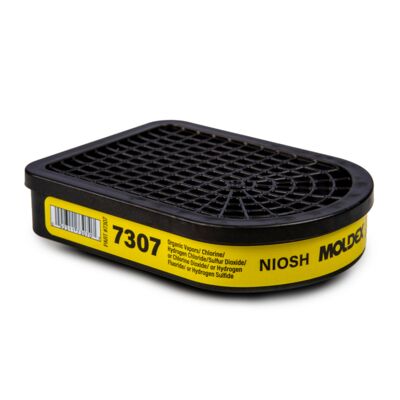 Semi-Rectangular Organic Vapor/Acid Gas Cartridges for 7000/7800 Series Half Mask & 9000 Series Full Face Respirators