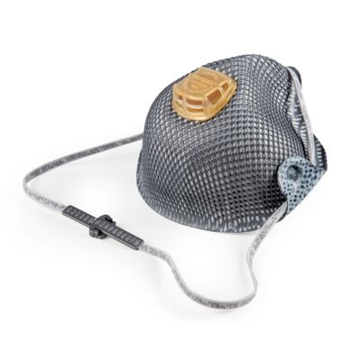 Particulate Respirator, R95, Disposable Respirator, Industrial, acid gases, handystrap, hang down strap,  ventex valve, exhale valve, oil and non-oil based particulate aerosols, medium, large