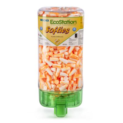 Earplug Dispenser, NRR 33, Compliance, Starter Pack, 500, Recyclable, Disposable Earplugs, Economical