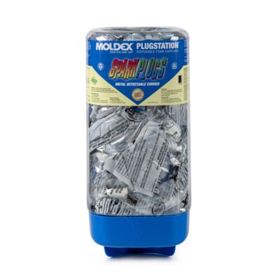 Earplug Dispenser, 150, SparkPlugs, NRR 33, Corded, Bagged, Compliance, Disposable Earplugs, Metal Detectable, Bagged