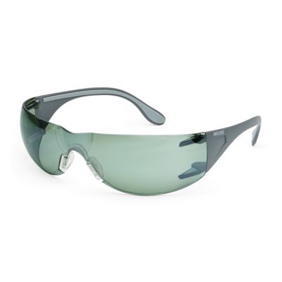 Moldex Adapt Lite Safety Glasses 5003C-1 safety eyewear protective eyewear work safety glasses industrial safety glasses construction safety glasses manufacturing safety glasses PPE eyewear ANSI Z87.1 compliant CSA Z94.3 approved AS NZS 1337.1 impact resistant lightweight safety glasses comfortable all day wear respirator compatible mask compatible anti fog safety glasses anti scratch scratch resistant UV protection IceShield coating toric lens wraparound lens clear vision distortion free indoor outdoor workshop warehouse contractor maintenance eye protection