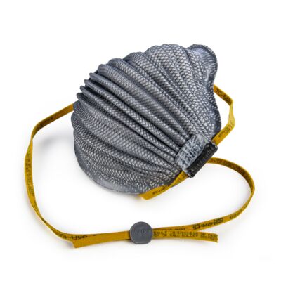 Particulate Respirator, N95, Organic Vapors, Disposable Respirator, Industrial, Easy Breathing, Airwave, SmartStrap, Cloth Strap,