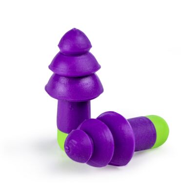 Reusable Earplugs, Uncorded Earplugs, NRR 27, Washable Earplugs, Pocket-Pak, Carrying Case,