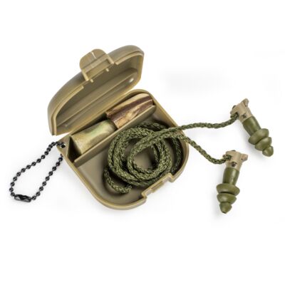 Hearing Protection Combo, Battleplugs, Camo Plugs, Disposable Earplugs, Reusable Earplugs, Dual Mode Protection, Camo, Foam Earplugs,