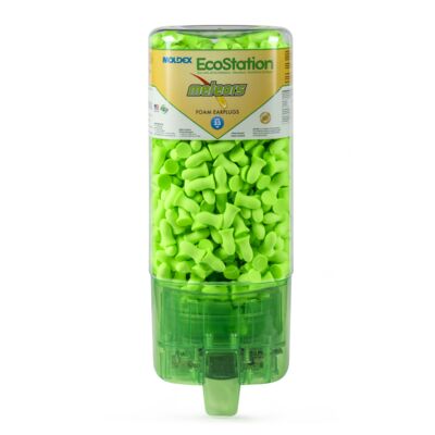 Earplug Dispenser, NRR 33, Compliance, Starter Kit, 500, Recyclable, Disposable Earplugs, TouchFree