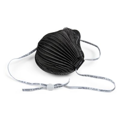 Particulate Respirator, N95, Disposable Respirator, Industrial, Easy Breathing, Airwave, SmartStrap, Cloth Strap, Small
