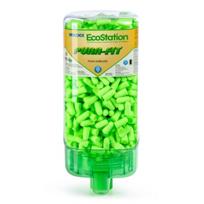 Earplug Dispenser, NRR 33, Compliance, Starter Pack, 500, Recyclable, Disposable Earplugs, Pura-Fit, Economical